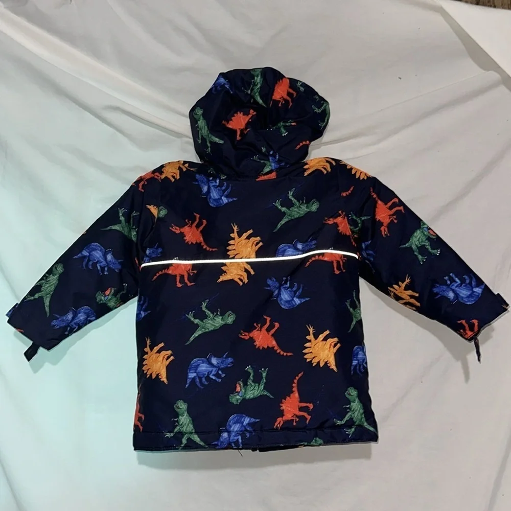 dinosaur print The Children's Place coat size 3T